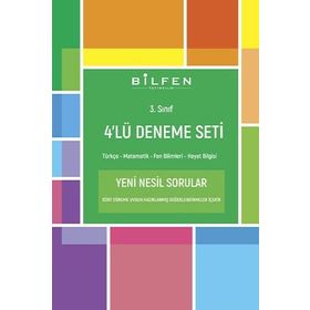 Bilfen Yayınları 3. Sınıf 4'lü Deneme Seti