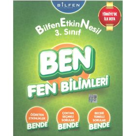 Bilfen Yayınları 3.Sınıf Ben Fen Bilimleri Soru Bankası