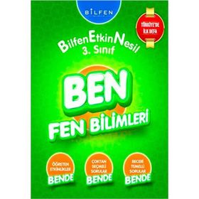 Bilfen Yayınları 3.Sınıf Ben Fen Bilimleri Soru Bankası