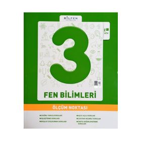 Bilfen Yayınları 3.Sınıf Fen Bilimleri Ölçüm Noktası Soru Bankası