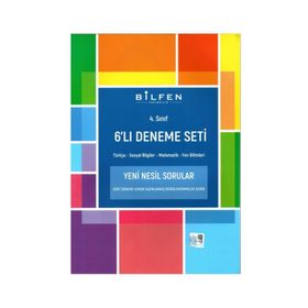 Bilfen Yayınları 4. Sınıf 6'lı Deneme Seti