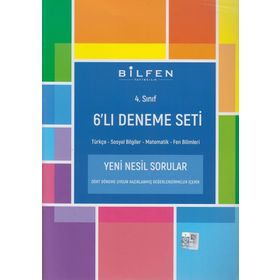 Bilfen Yayınları 4. Sınıf 6'lı Deneme Seti