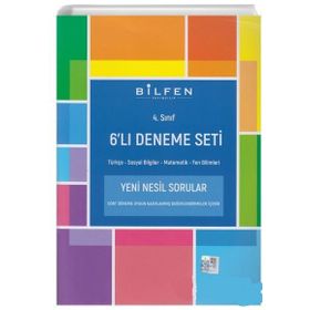 Bilfen Yayınları 4. Sınıf 6'lı Deneme Seti