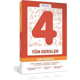Bilfen Yayınları - 4 Sınıf Tüm Dersler Soru Bankası