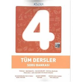 Bilfen Yayınları - 4 Sınıf Tüm Dersler Soru Bankası