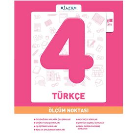 Bilfen Yayınları 4. Sınıf Türkçe Ölçüm Noktası Soru Bankası
