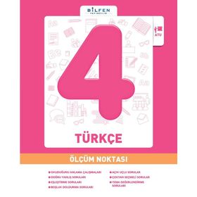 Bilfen Yayınları 4. Sınıf Türkçe Ölçüm Noktası Soru Bankası