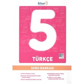Bilfen Yayınları 5 Sınıf Biltest Türkçe Soru Bankası
