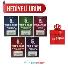 Bilfen Yayınları 5. Sınıf Pro&Test Soru Bankası Seti 5 Kitap