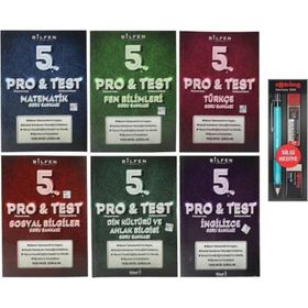 Bilfen Yayınları 5. Sınıf Pro&Test Soru Bankası Seti 5 Kitap