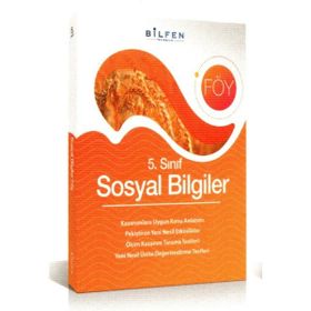 Bilfen Yayınları 5 Sınıf Sosyal Bilimler Öğrenim Föyleri