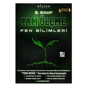 Bilfen Yayınları 5. Sınıf Tam Ölçme Fen Bilimleri Soru Bankası