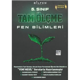 Bilfen Yayınları 5. Sınıf Tam Ölçme Fen Bilimleri Soru Bankası