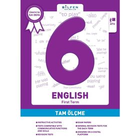 Bilfen Yayınları 6. Sınıf İngilizce Tam Ölçme