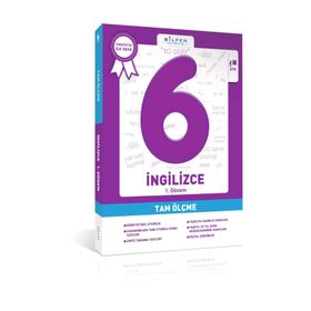 Bilfen Yayınları 6. Sınıf İngilizce Tam Ölçme
