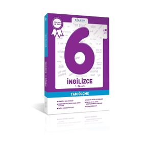 Bilfen Yayınları 6. Sınıf İngilizce Tam Ölçme
