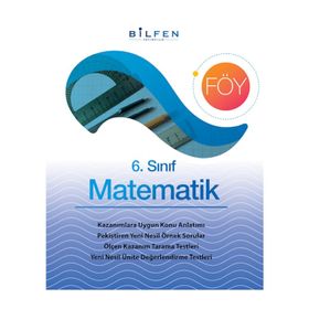 Bilfen Yayınları 6. Sınıf Matematik Öğrenim Föyleri
