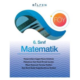 Bilfen Yayınları 6. Sınıf Matematik Öğrenim Föyleri