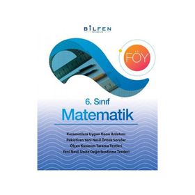 Bilfen Yayınları 6. Sınıf Matematik Öğrenim Föyleri