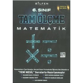 Bilfen Yayınları 6. Sınıf Matematik Tam Ölçme