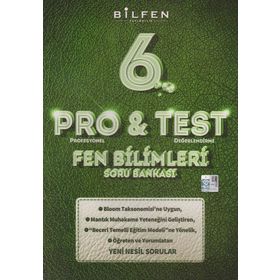 Bilfen Yayınları 6.Sınıf Pro Test Fen Bilimleri Soru Bankası