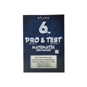 Bilfen Yayınları 6. Sınıf Pro&test Matematik Soru Bankası
