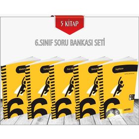 Bilfen Yayınları 6. Sınıf Pro&Test Soru Bankası Seti 5 Kitap