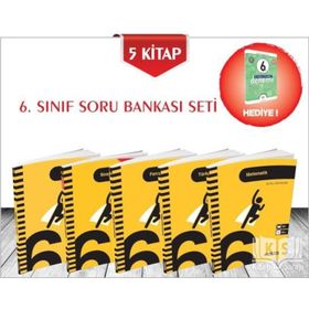 Bilfen Yayınları 6. Sınıf Pro&Test Soru Bankası Seti 5 Kitap