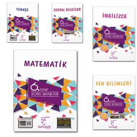 Bilfen Yayınları 6. Sınıf Pro&Test Soru Bankası Seti 5 Kitap