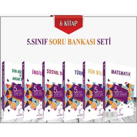 Bilfen Yayınları 6. Sınıf Pro&Test Soru Bankası Seti 5 Kitap