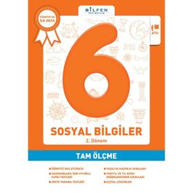 Bilfen Yayınları 6. Sınıf Sosyal Bilgiler Tam Ölçme