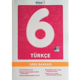 Bilfen Yayınları 6. Sınıf Türkçe Biltest Soru Bankası