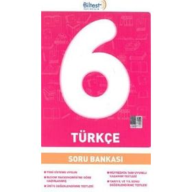 Bilfen Yayınları 6. Sınıf Türkçe Biltest Soru Bankası