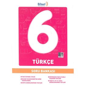 Bilfen Yayınları 6. Sınıf Türkçe Biltest Soru Bankası