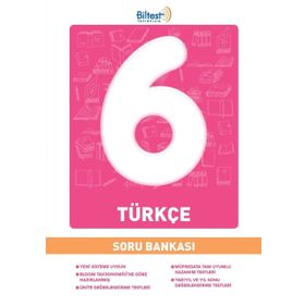 Bilfen Yayınları 6. Sınıf Türkçe Biltest Soru Bankası