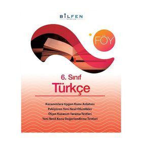 Bilfen Yayınları 6. Sınıf Türkçe Öğrenim Föyleri