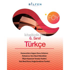 Bilfen Yayınları 6. Sınıf Türkçe Öğrenim Föyleri