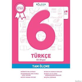 Bilfen Yayınları 6. Sınıf Türkçe Tam Ölçme