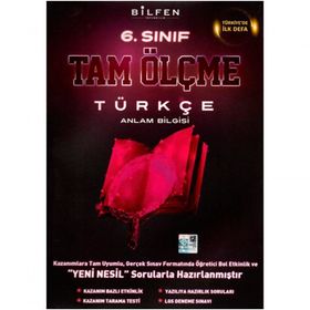 Bilfen Yayınları 6. Sınıf Türkçe Tam Ölçme