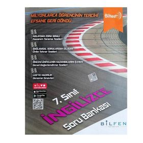 Bilfen Yayınları 7. Sınıf Biltest İngilizce Soru Bankası
