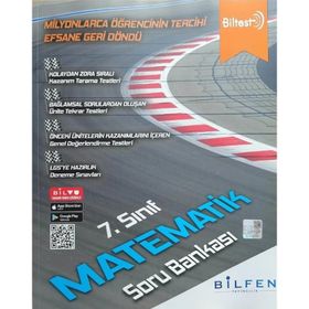 Bilfen Yayınları 7. Sınıf Biltest Matematik Soru Bankası