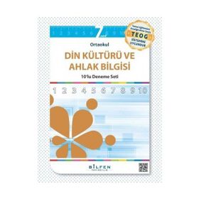 Bilfen Yayınları - 7.Sınıf Din Kültürü ve Ahlak Bilgisi 10 Deneme Sınavı - kollektif
