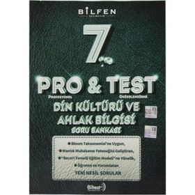 Bilfen Yayınları 7. Sınıf Din Kültürü ve Ahlak Bilgisi Depar Kazanım Tarama Testleri