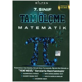 Bilfen Yayınları 7. Sınıf Matematik Tam Ölçme