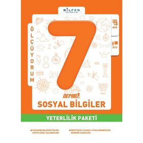 Bilfen Yayınları 7. Sınıf Sosyal Bilgiler Depar Yeterlilik Paketi