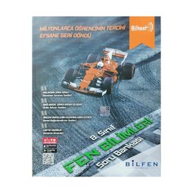 Bilfen Yayınları 8. Sınıf Biltest Fen Bilimleri Soru Bankası