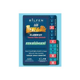 Bilfen Yayınları - 8.Sınıf Denebil Fen Bilimleri 14'lü Deneme Seti
