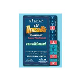 Bilfen Yayınları - 8.Sınıf Denebil Fen Bilimleri 14'lü Deneme Seti