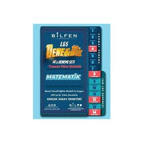 Bilfen Yayınları - 8. Sınıf Denebil Matematik 14'lü Deneme Seti