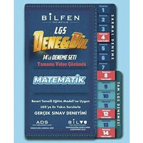 Bilfen Yayınları - 8. Sınıf Denebil Matematik 14'lü Deneme Seti